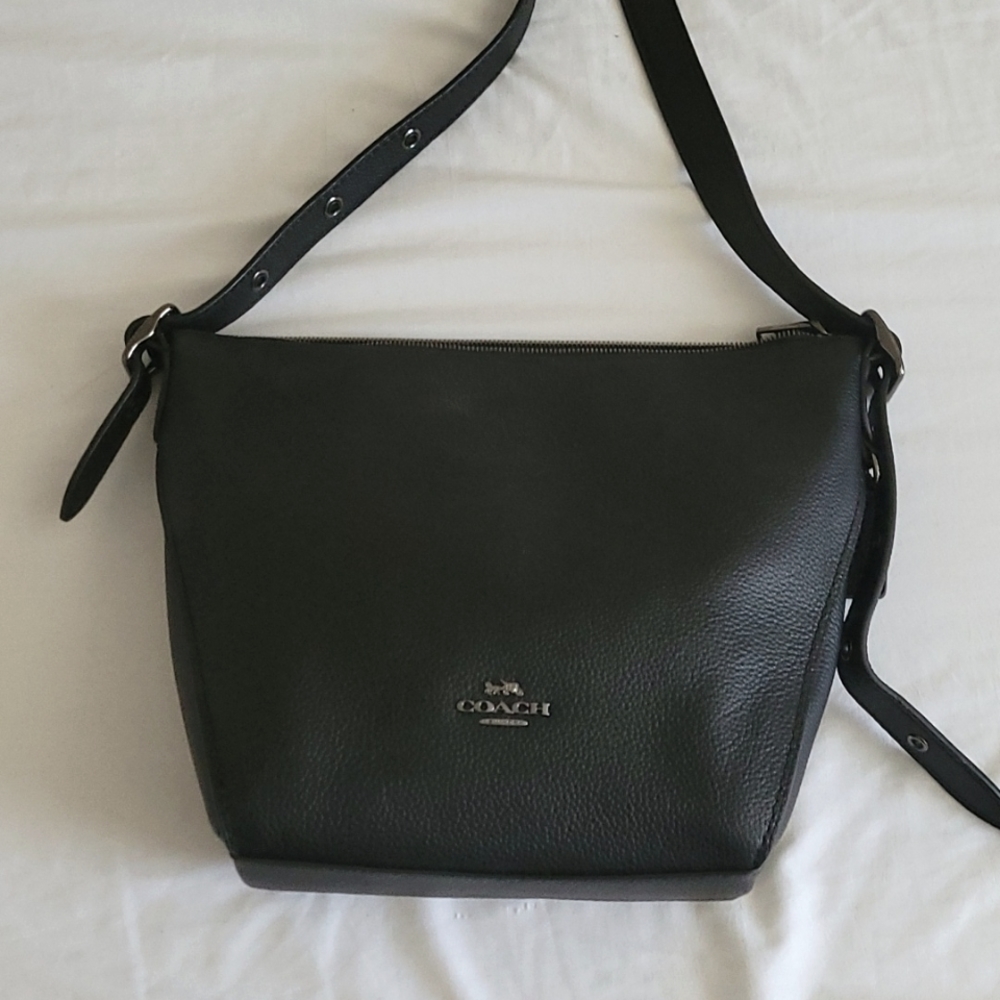 Coach Crossbody Gunmetal Hardware